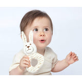 Tessuto organico GRÜNSPECHT 100% cotone organico, giocattolo per bambini, morbido peluche, regalo di compleanno, battesimo, baby shower, GOTS, beige (619-00) Bebe Toys Naty Shop