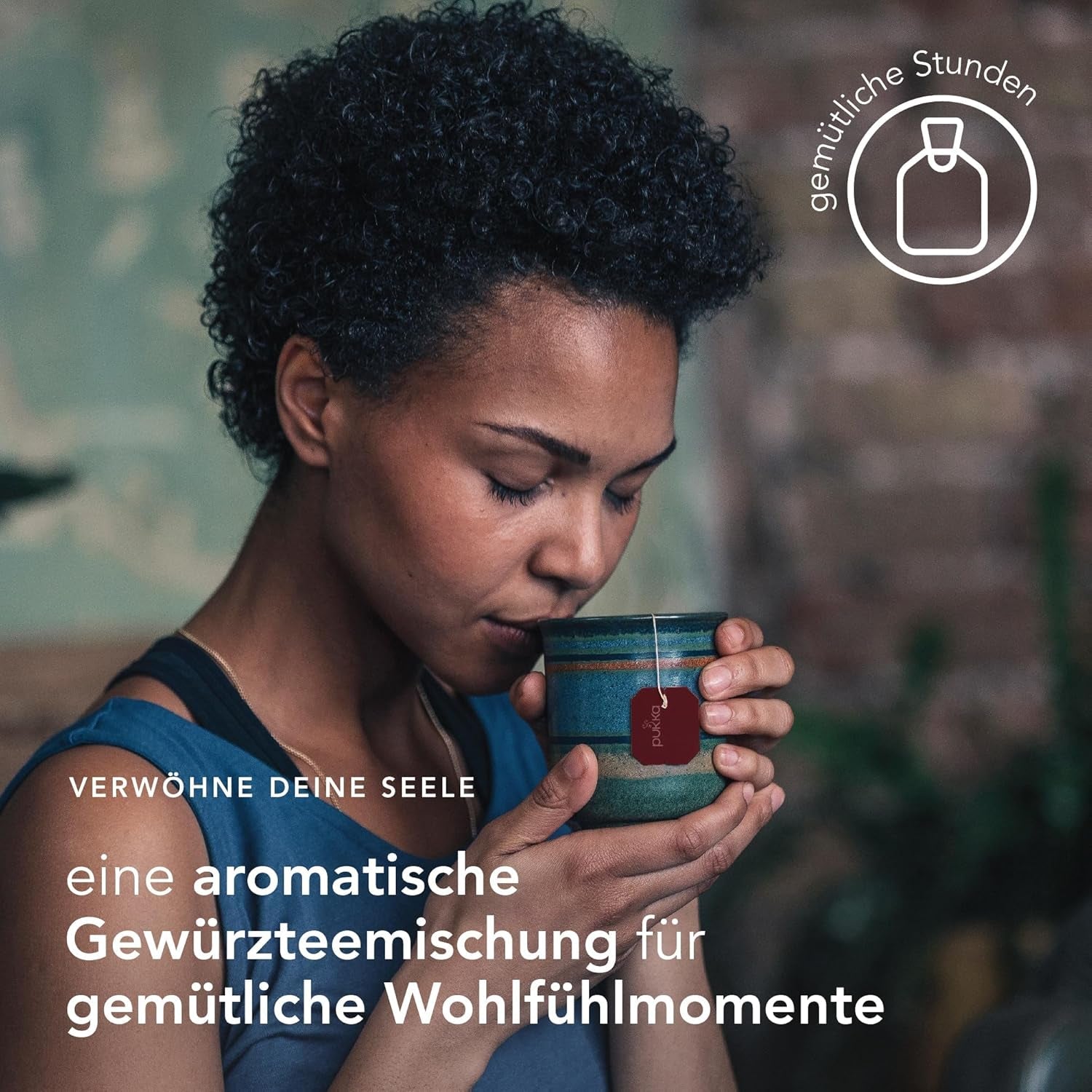 Pukka | Miscela di tè biologici aromatizzati "Vanilla Chai" | Cannella, zenzero e vaniglia | Tè per una delizia dalla dolcezza naturale | Confezione da 1 | 20 bustine di tè