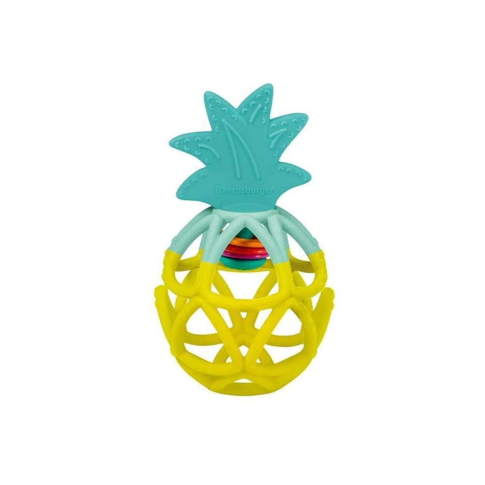Ravensburger Play + 34013 Palla sensoriale, ananas, giocattolo per bambini dai 6 mesi, versione francese Baby Toys Naty Shop