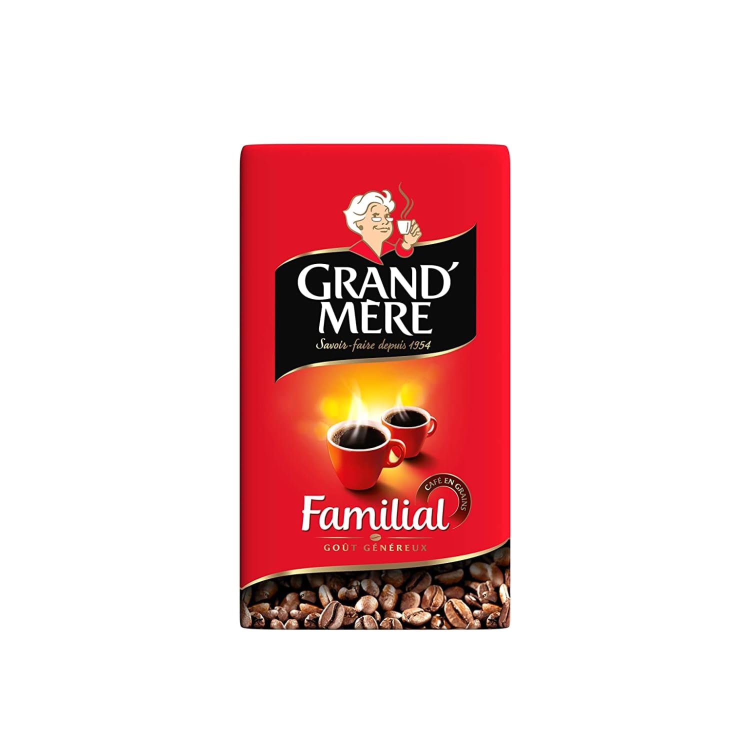 Caffè in grani famiglia GRAND'MÈRE - 1 kg
