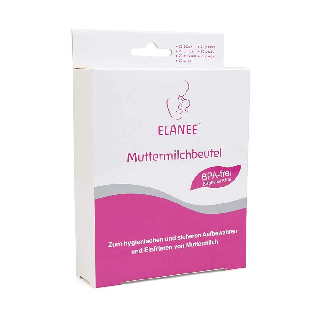 Buste per latte materno ELANEE, dal sapore neutro e presterilizzate Accessori Alimentazione e Allattamento Bebe Naty Shop