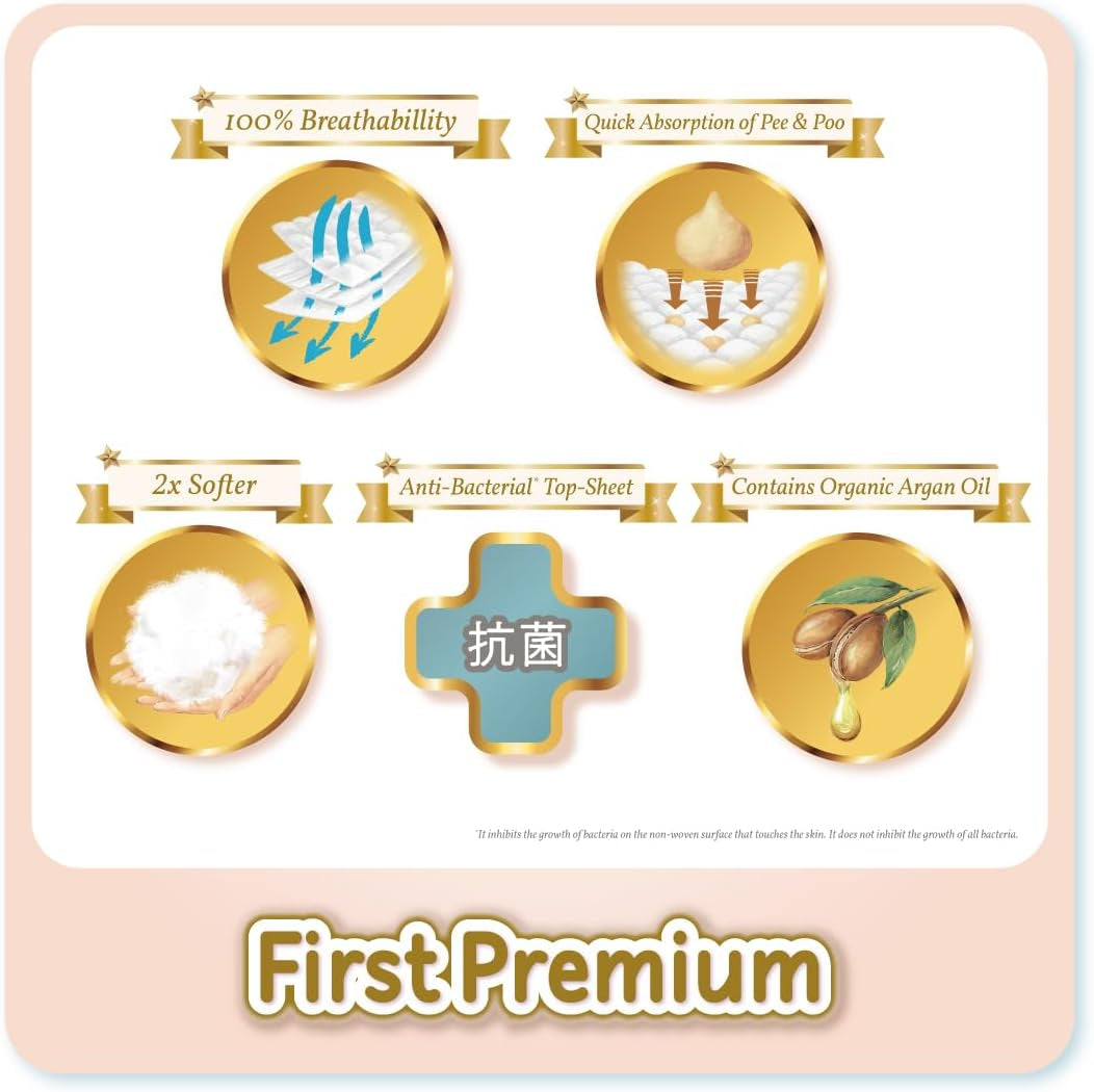 Pannolini mutandina First Premium PL 9-14 kg 36 pezzi