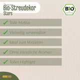 DECOCINO Bio Sprinkle Stars, 50 grammi Sprinkle Stars Naty Shop