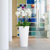LECHUZA DELTA Premium 30 bianco lucido 15500