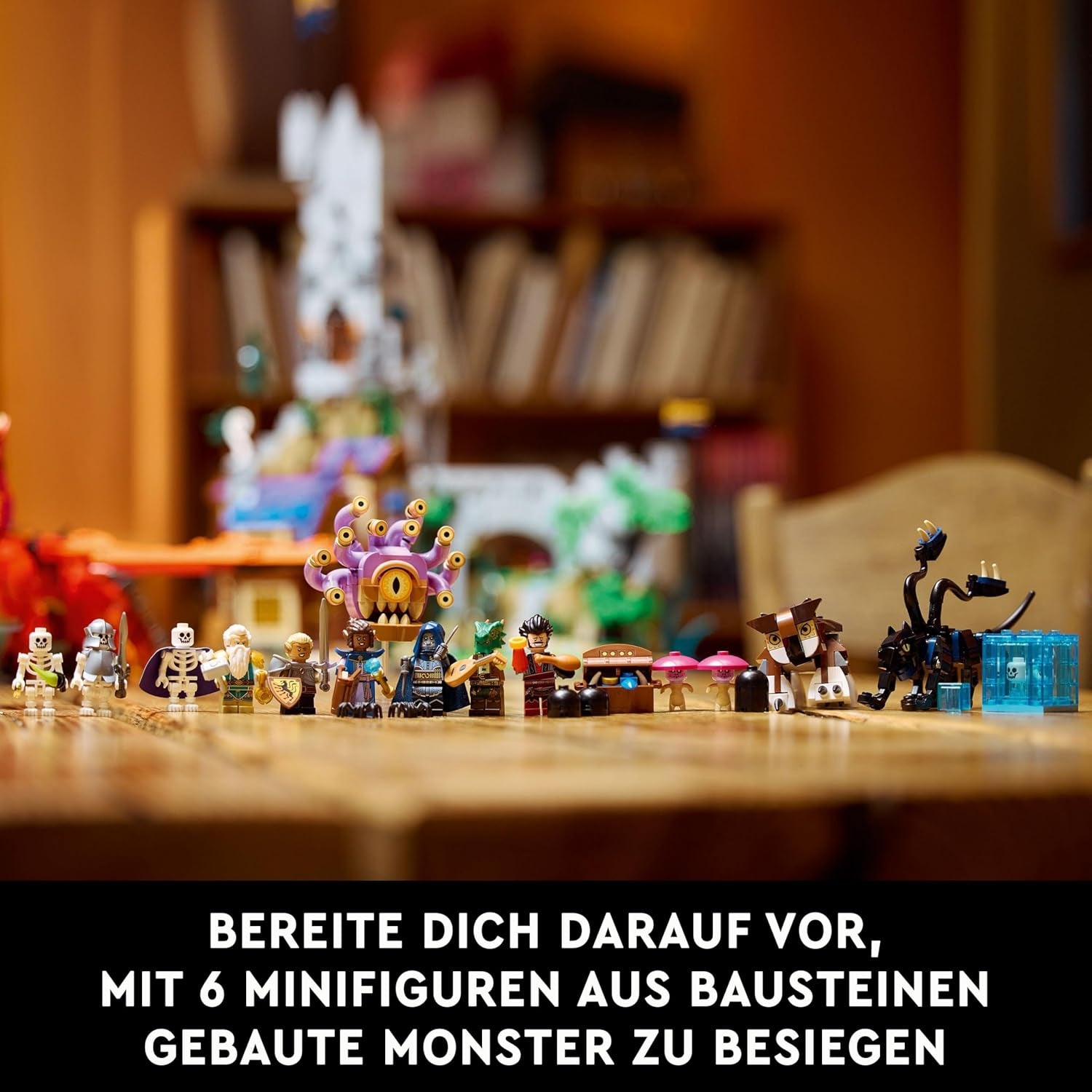 LEGO Ideas Dungeons & Dragons: La Saga del Drago Rosso, Set da costruzione per adulti, Idee regalo Dungeons and Dragons per i fan, Set da costruzione Fantasy, Attività creativa 21348 Set da costruzione Besuche den LEGO-Store
