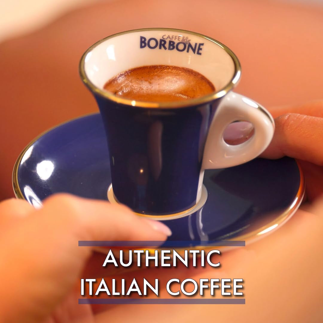 Caffe Borbone Espresso Forza 9/10 Compatibili Nespresso 10 Capsule Caffè
