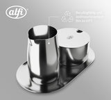 SET LATTE E ZUCCHERO alfi set latte e zucchero in acciaio inox lucido di alta qualità, design elegante, lavabile in lavastoviglie, resistente