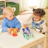 VTech Baby - Set regalo Amici Animali per Bebè - Set di giocattoli con libro in stoffa, uccellino che canta e sonaglio zebrato - Per bambini da 0 a 24 mesi Naty Shop