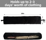 Bivpreom Cuscino da viaggio imbottito per collo, Cuscino da viaggio imbottito, Cuscino da viaggio imbottito, Imbottito con vestiti, Si trasforma in bagaglio extra senza bagaglio in eccesso Cuscini da viaggio Naty Shop