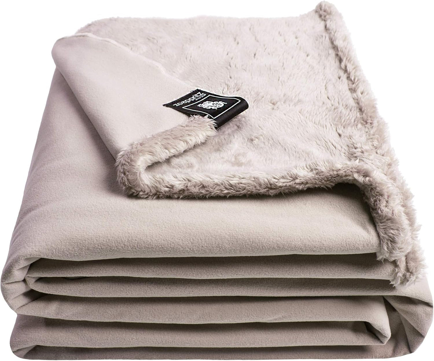 Reborn Bliss Coperta - Accogliente coperta in pelliccia sintetica - Soffice e lussuosa coperta in pelliccia sintetica con retro liscio - 140X190 Cm - 310 Rose - Di "Zoeppritz since 1828" Letti e coperte 'zoeppritz since 1828' 090 Argilla 180X220Cm