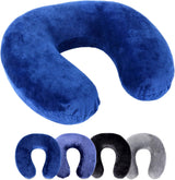 Cuscino per il collo Rocco eK, 4 colori disponibili, Cuscino da viaggio, Cuscino di supporto per il collo, Cuscino di supporto per il collo ortopedico, Memory Foam