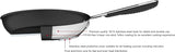 Padella in acciaio inox con rivestimento antiaderente - adatta all'induzione, con comodo manico - 28 Cm Pentole e Padelle Naty Shop