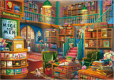 Educa - Puzzle da 1000 pezzi per adulti | Biblioteca. Dimensioni: 68X48 cm. Include la colla per puzzle Fixpuzzle. Per 14 anni (19925) Puzzle Naty Shop