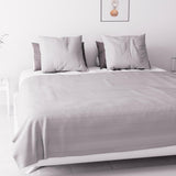 Soleil D'Ocre Adele, Copripiumino Zigzag, Copridivano, Polycoton, Grigio, 220 X 240 Cm Piumini e trapunte Naty Shop