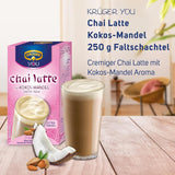 KRÜGER Chai Latte Exotic India tipo cocco-mandorla (1 x 0,25 kg)