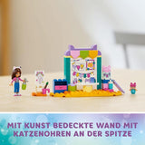 Divertimento artigianale con la casa delle bambole di Gabby LEGO 4+ con scatola per bebè, set da gioco di ruolo, set di arti e mestieri creativi per ragazze e ragazzi di 4 anni, modello di casa dei giocattoli 10795 Set da costruzione Beuche den LEGO-Store