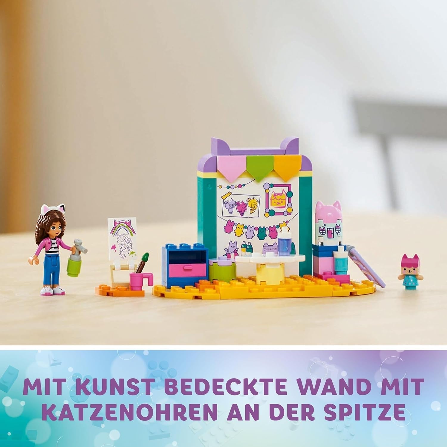 Divertimento artigianale con la casa delle bambole di Gabby LEGO 4+ con scatola per bebè, set da gioco di ruolo, set di arti e mestieri creativi per ragazze e ragazzi di 4 anni, modello di casa dei giocattoli 10795 Set da costruzione Beuche den LEGO-Store