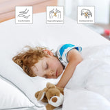 Cuscino Bedstory, 50 X 70 Cm, 2 Pezzi, Anti-morso, Traspirante, Ipoallergenico, Imbottitura: 100% Fibra di Poliestere, Ultra-Comfort, Morbido Comfort e Supporto Eccellente Cuscini Standard Naty Shop