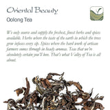 Bellezza orientale Tè Oolong di Taiwan - Dongfang Meiren Tè taiwanese - Punte bianche Wu Long o tè blu Tè Wu Long Tè blu orientale Tè blu Tè Olong Tè Olong Tè Oolong biologico Tè Olong biologico
