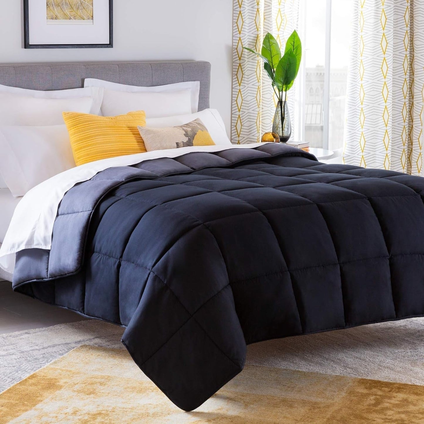 Linenspa 10.5 Tog All Season Piumino ipoallergenico in microfibra alternativa Piumini e trapunte super king size Naty Shop