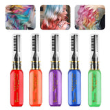 5 colori tinture per capelli temporanee cera per capelli colorata mascara per capelli mascara temporaneo per ragazze e donne gesso per tinture per capelli lavabile adatto per compleanni cosplay fai da te Halloween tinture per capelli Naty Shop Titolo predefinito