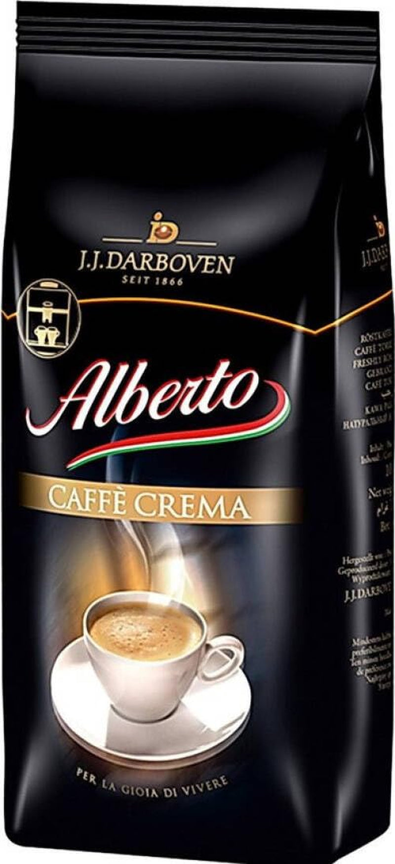 Café Crèma Caffè 100% Arabica in grani 4x1 kg