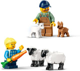 Trattore LEGO City con rimorchio - Giocattolo della fattoria con trattore e personaggi di animali - Set di gioco Montessori per ragazzi e ragazze dai 4 anni - regalo con 2 minifigure 60461 Set di costruzione Besuche den LEGO-Store
