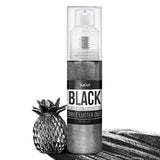 Spray commestibile glitterato, 20 grammi Naty Shop Nero
