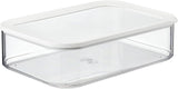 Mepal - Contenitore Frigo Modula XXL - Contenitore Alimenti con Coperchio - Organizer da Cucina e Contenitore in Plastica - Organizer Frigo Impilabile e Chiudibile - 4800ml - Contenitori Alimenti Bianchi Naty Shop