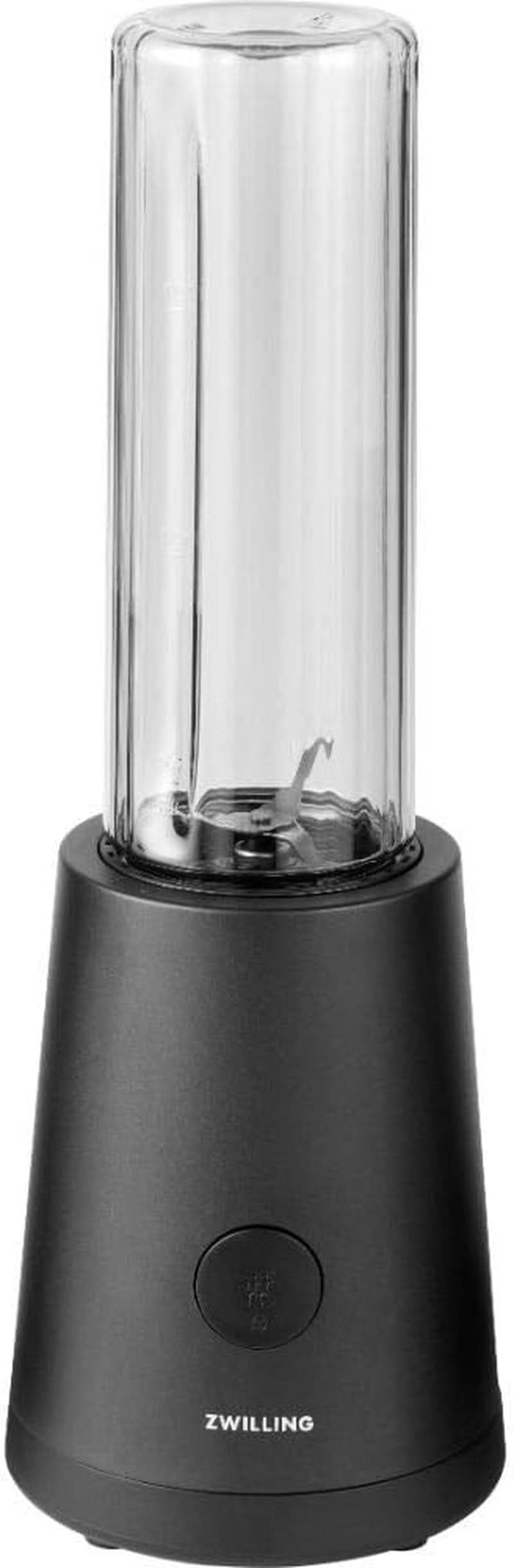 ZWILLING Robot da cucina, Smoothie Maker, Inkl. Trinkflasche Mit Verschluss, 600 Ml, 300 Watt, Edelstahl/Kunststoff, Schwarz Kitchen Naty Shop Robot da cucina