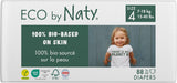 Pannolini Eco Eco by Naty Baby Eco Pannolini - pannolini biologici premium, ecologici, realizzati con materiali a base vegetale, ideali per la pelle sensibile del bambino (taglia 5 - 80 pezzi)