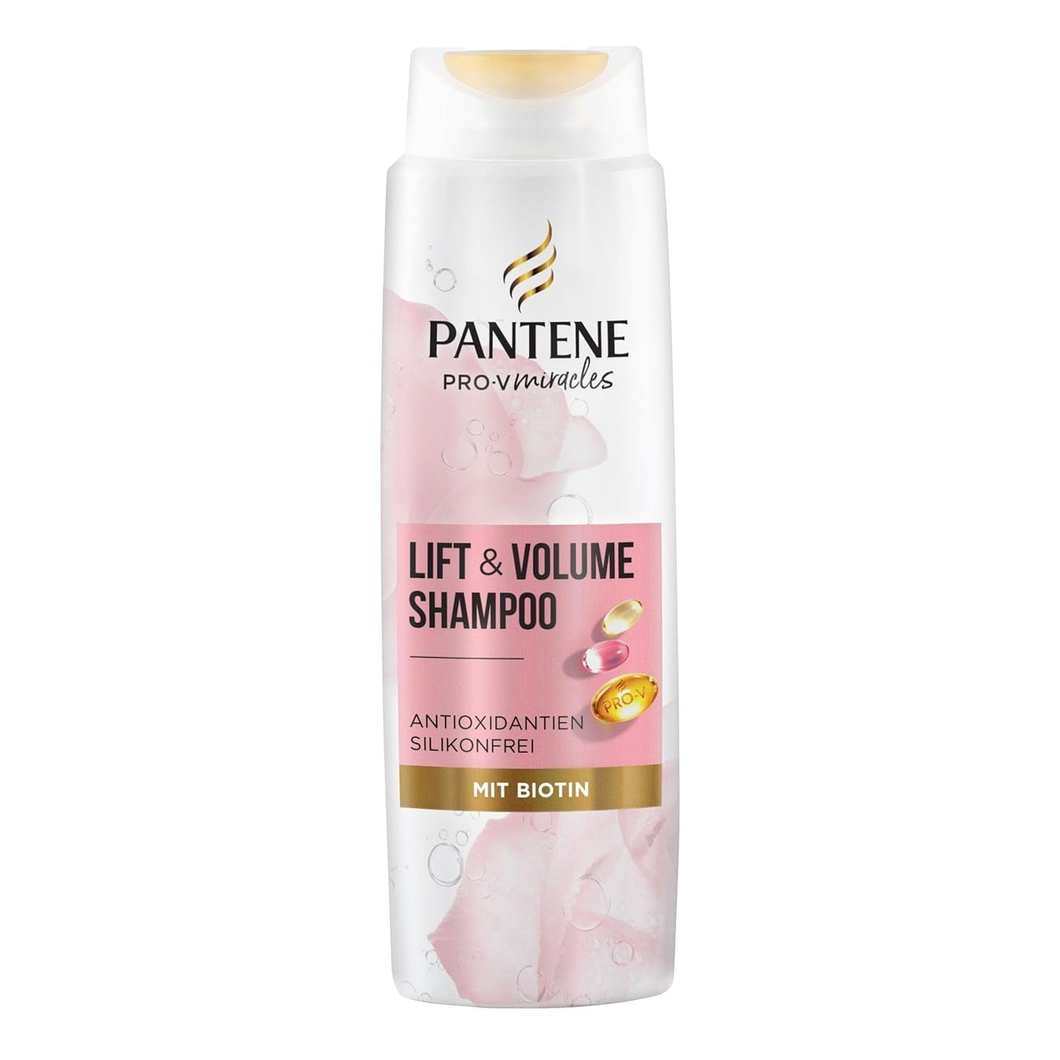 Pantene Pro-V Lift & Volume Shampoo ispessente per capelli con biotina, shampoo Pantene per doccia e bagno senza silicone 250 ml