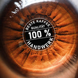 STARKER TOBAK Caffè Malabar monsonato, chicchi interi, tostato a mano - Tostatura media, India, 100% qualità arabica, adatto per caffè filtro, French Press, macchine da caffè completamente automatiche, delicato sullo stomaco - Acidità molto bassa