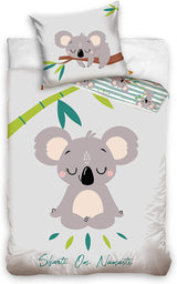 Biancheria da letto per bambini e ragazzi, unisex, Ursulet Koala, cotone Biancheria da letto - bambini Naty Shop Default Title