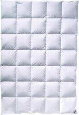 Piumino Billerbeck Martina® - Piumino 135 X 200 Cm - Piumino per tutte le stagioni - Adatto a chi soffre di allergie - 90% piumino d'oca, 10% piume d'oca - Bianco Naty Shop Trapunte e Trapunte Medio (M) 155 X 220 Cm