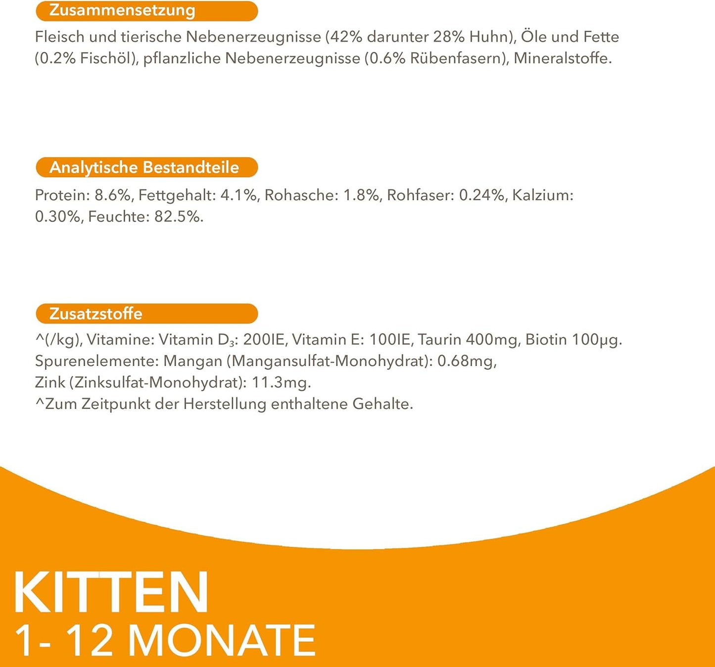 IAMS Delights Kitten Nassfutter - Multipack Katzenfutter mit Hunn in Sauce, alta qualità Futter für Junior Kätzchen von 1-12 Monate, 12 x 85 g