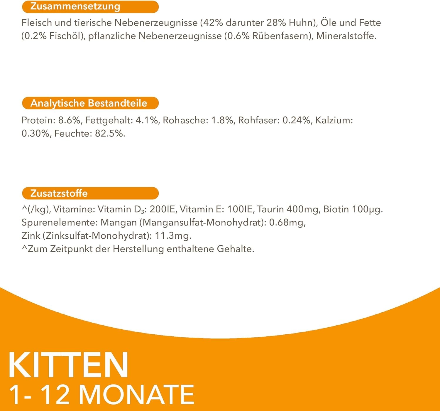 IAMS Delights Kitten Nassfutter - Multipack Katzenfutter mit Hunn in Sauce, alta qualità Futter für Junior Kätzchen von 1-12 Monate, 12 x 85 g