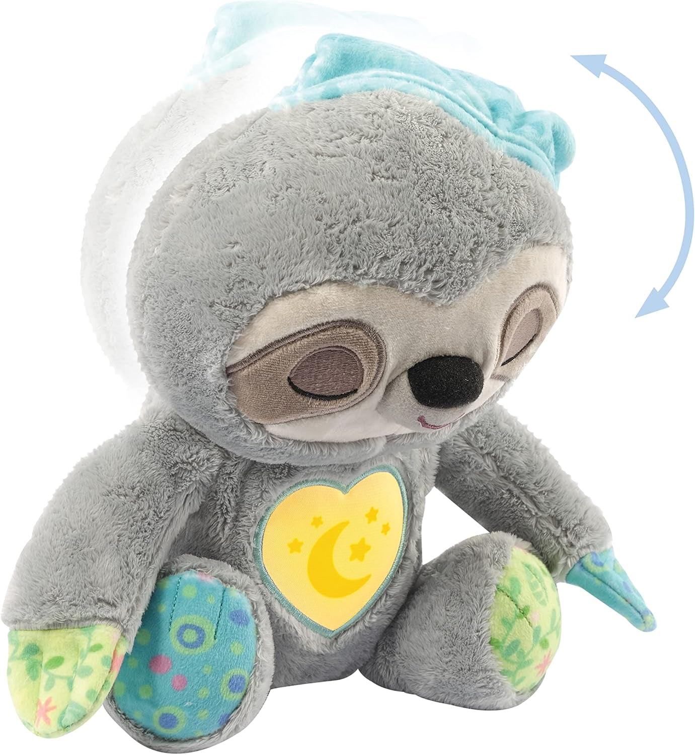 VTech Baby Schnarchi, il bradipo addormentato - Simpatico peluche per aiutarti ad addormentarti - Con suoni naturali e quotidiani, musica e luce notturna - Per bambini dalla nascita Bebe Toys Naty Shop
