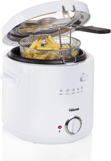 Friggitrice Tristar FR-6941 - termostato, 1,5 L, 1000 W, bianco Elettrodomestici Naty Shop Default Title