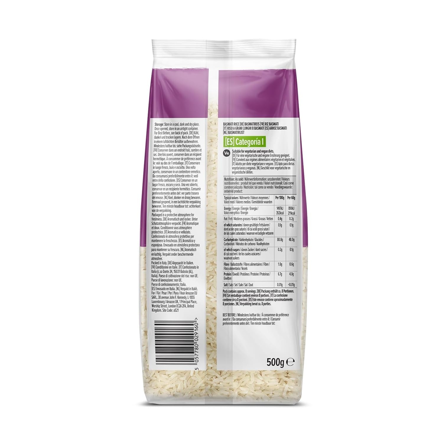 Orez Basmati de la Amazon, 500g