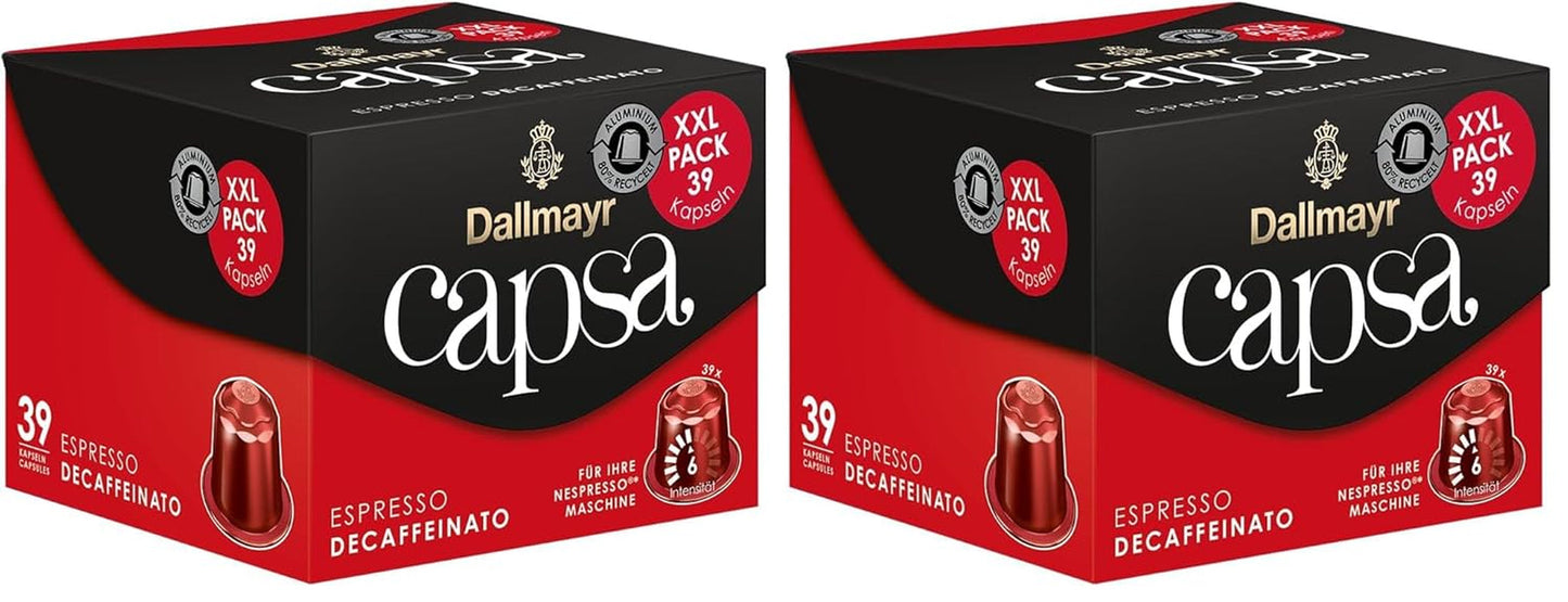 Capsa Espresso entkoffeiniert 39 capsule (confezione con 2)
