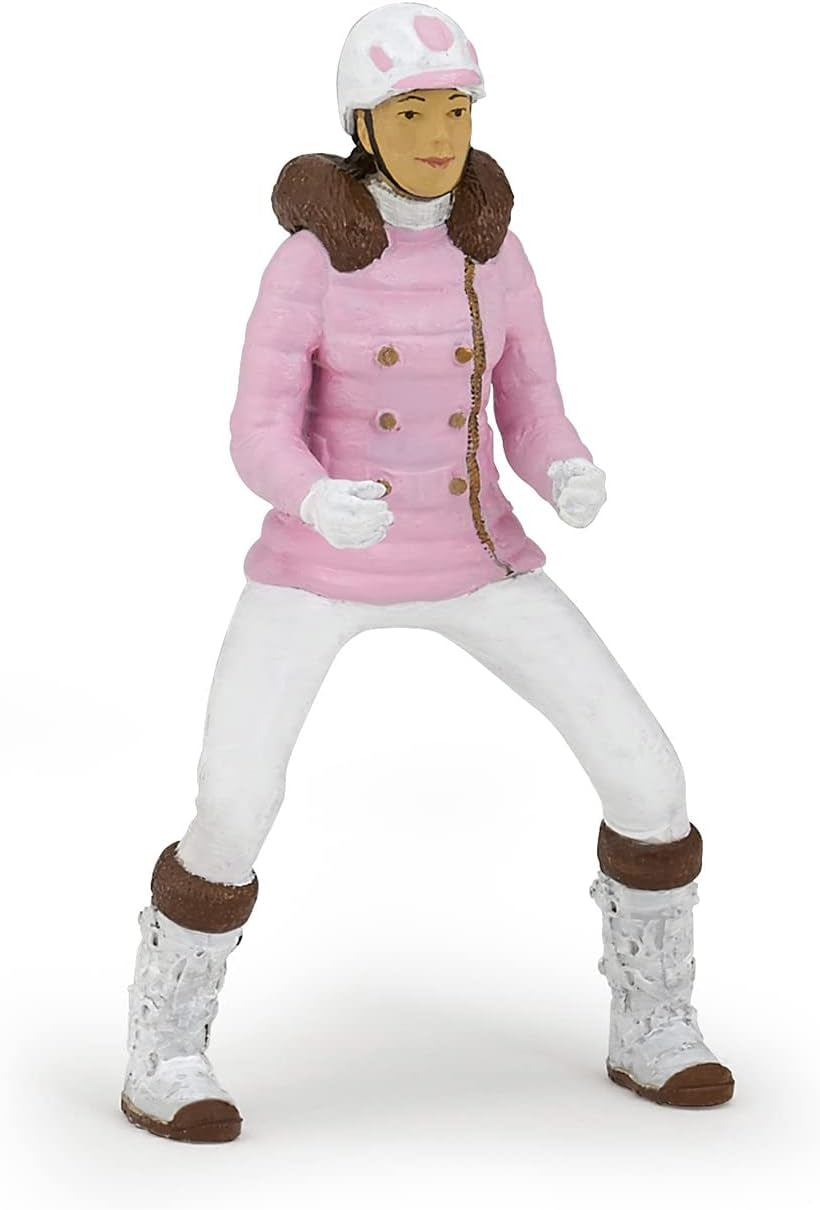 PAPO - Figura cavallo - Rider Fashion Winter, passione per l'equitazione, giocattolo per bambini dai 3 anni. Action figures Naty Shop Titolo predefinito