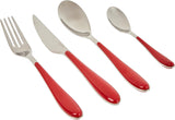 Set posate Bugatti Gioia, 24 pezzi, rosso Kitchen Naty Shop