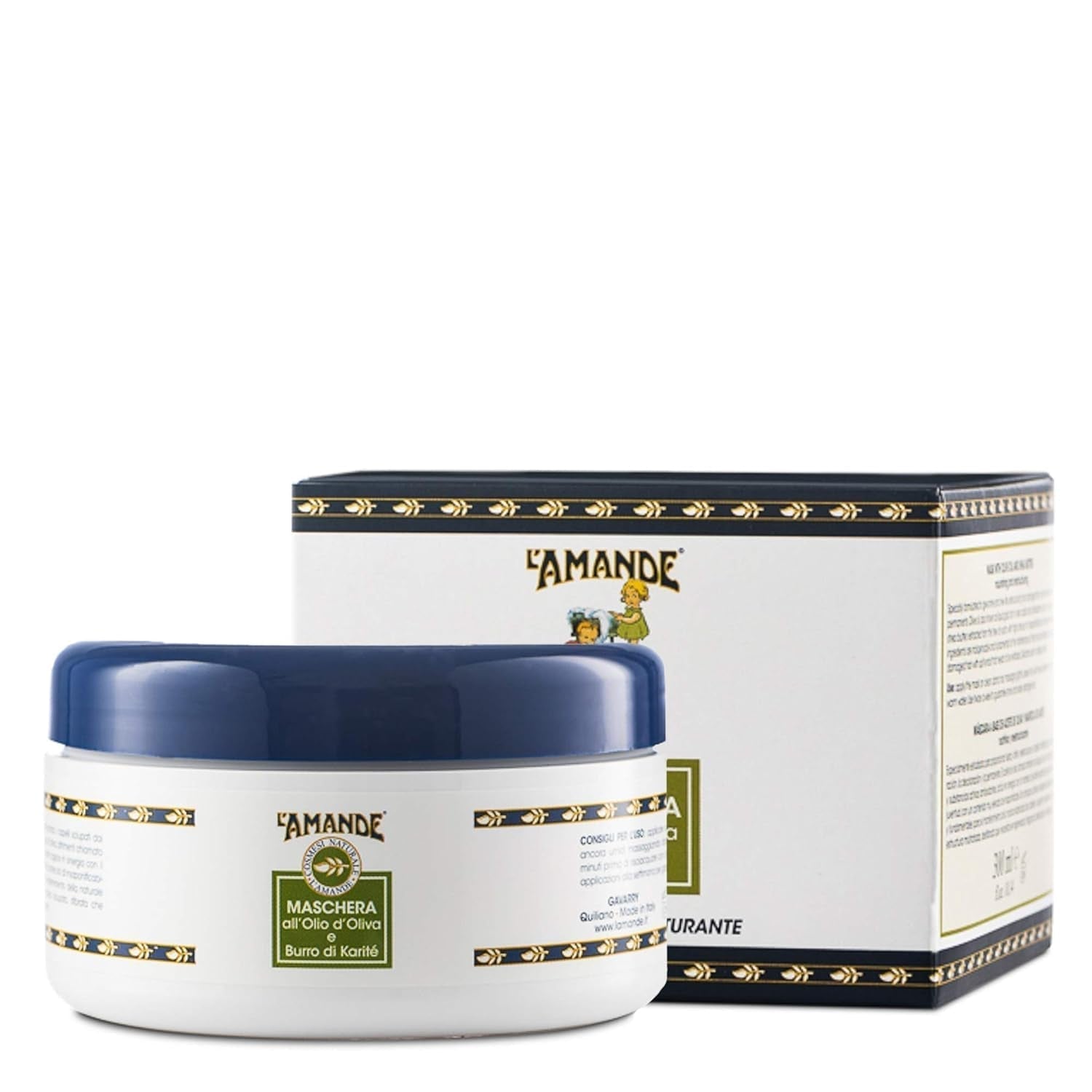 Maschera viso all'olio di Oliva - Maschera per capelli Naty Shop da 300 ml Titolo predefinito
