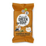 Salviette umidificate per mani Marcel's Green Soap, confezione da 60 - Vaniglia e fiori di ciliegio - A base vegetale - Biologiche