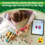 LEGO Wicked Glinda, Elphaba e Nessarose alla Shiz University Barca a vela e 3 personaggi Barca giocattolo, regalo per ragazze e ragazzi di 7 anni Amanti delle case delle bambole 75681 Set da costruzione Besuche den LEGO-Store