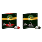 Capsule Lungo Classico, Intensità 6 von 12, 10 x 20 Capsule & Capsule Espresso Ristretto, Intensità 12 von 12, 200 Capsule compatibili Nespresso®*, 10 x 20 Getränke