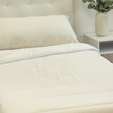 Piumino TRAMAS+ 200 Gr/M² per letto in fibre cave siliconate - 150X220 Cm - Certificato Oeko Tex - Bianco, morbido, caldo, minimalista - Letto 90 Cm Piumini e Trapunte Naty Shop