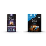 Café Royal aromatizzato al cioccolato fondente, 100 capsule per macchina da caffè Nespresso - 4/10 intensità - zertifiziert UTZ, in alluminio e lungo 36 capsule per macchina da caffè Nespresso - 4/10 intensità