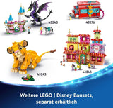 LEGO Ç€ Disney Simba, il cucciolo del re leone, giocattolo da costruzione per bambini, playset fantasy con la figura del leone, fantastica idea regalo per ragazze e ragazzi dai 6 anni, giocattolo per bambini 43243 Set da costruzione Beuche den LEGO-Store
